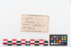 Etikett zu Bronzearmreif (NHMW-PRAE-023870)